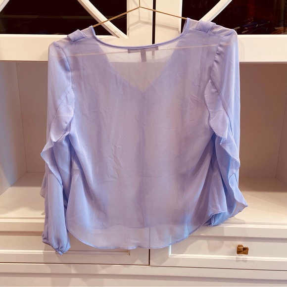 Sheer Ruffle blouse - Picture 2 of 2